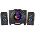 Тонколони Kisonli TM-1000U, Bluetooth, USB, AUX, SD, FM, 8W+2x4W, Черен - 22220