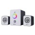 Тонколони Kisonli U-3000BT, Bluetooth, AUX, 5W+2x3W, Различни цветове - 22222