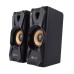 Тонколони Kisonli U-9003, AUX, 2x3W, Черен - 22252