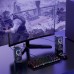 Тонколони Onikuma L6, 2x5W, USB, RGB, Черен - 22216