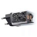 Мрежово зарядно устройство Baseus GaN5 Pro Fast Charger, 40W, 2 x Type-C F, Черен - 40408