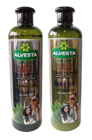Шампоан и балсам за растеж на косата конски Alvesta Ceratin Complex